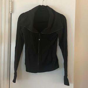 Black Lululemon Oversized Collar Define Jacket